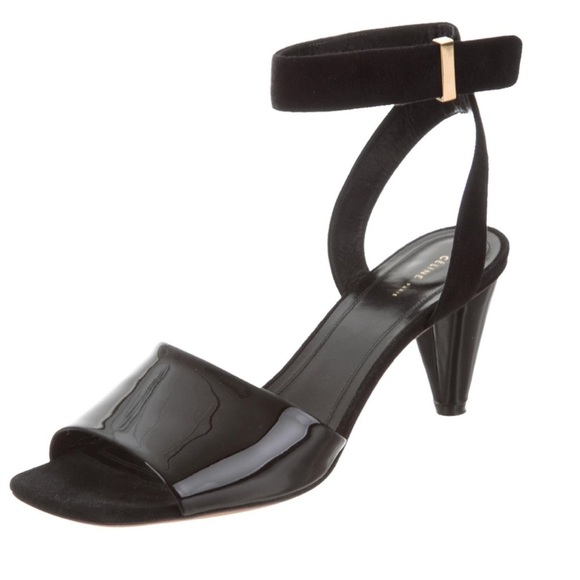 Celine Square Toe Ankle Strap Sandals size  40 - Picture 2 of 14